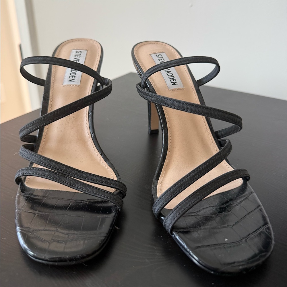 Steve Madden Black Heels